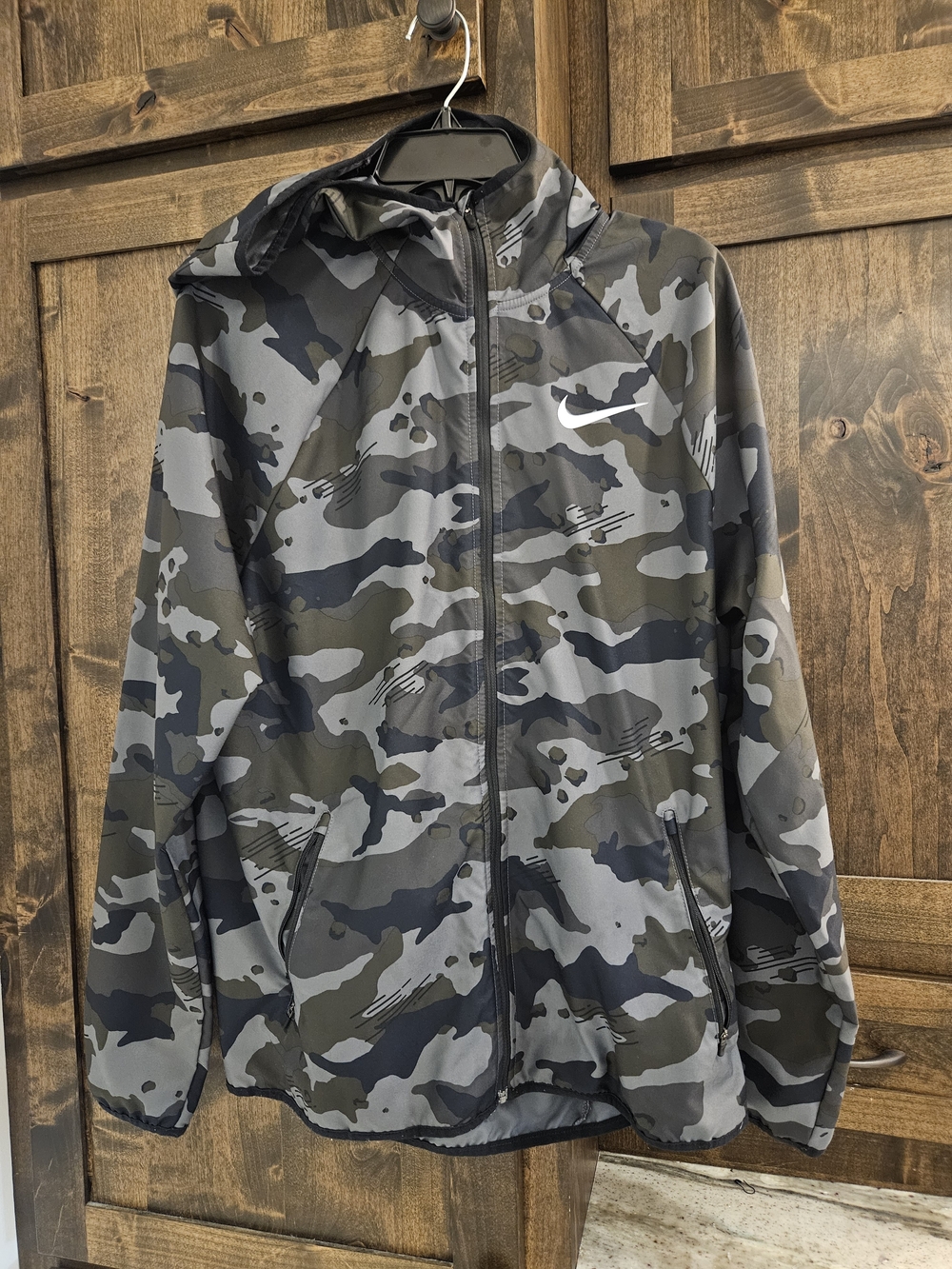 Nike Camo Windbreaker Jacket